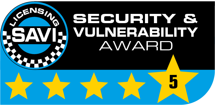 5 star security & vulnerability award